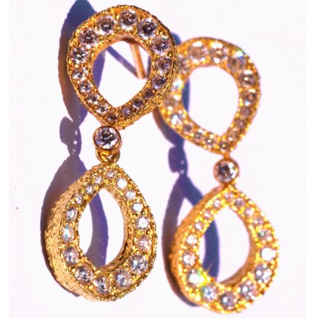 Double infinity earrings classic earrings