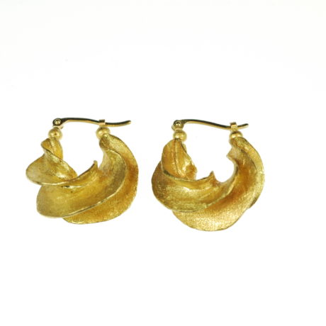 Celtic hoop earrings