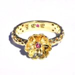 Brooke's gold flower ring 3
