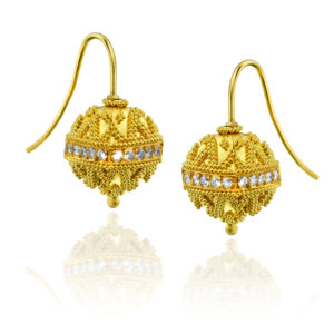 Sivivon drop diamond earrings